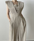 Cap Sleeve Overalls